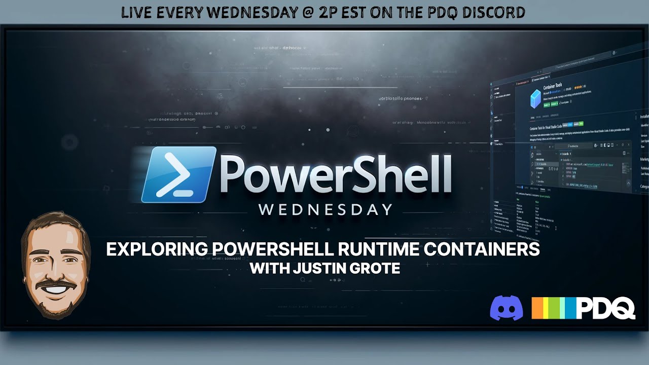 AllwaysHyPe's tweet card. Exploring PowerShell Runtime Containers with Justin Grote