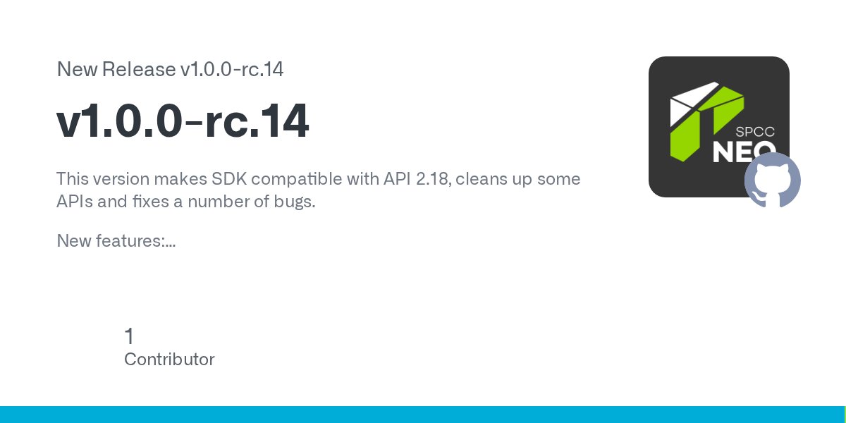 EffangaEdiomo1's tweet card. This version makes SDK compatible with API 2.18, cleans up some APIs and fixes a number of bugs. New features: New (iter.Seq-style) iterator APIs for parameters and attributes (#694) Client constr...