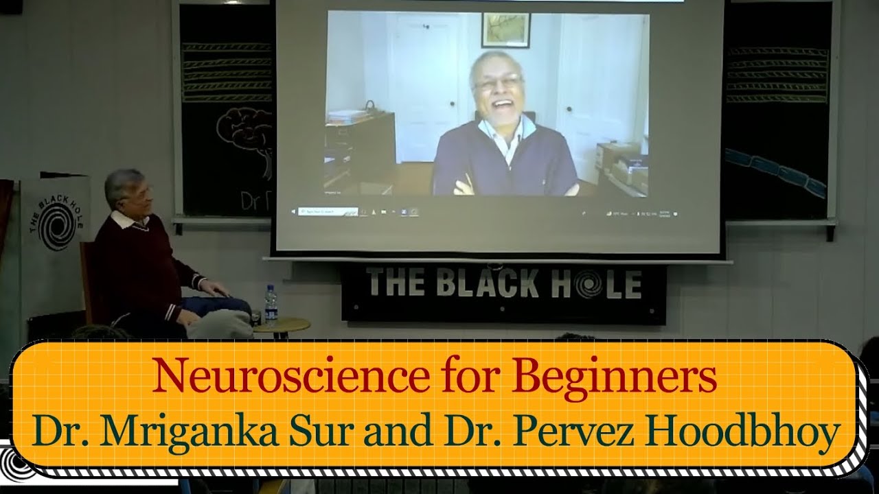 sreejan_kumar's tweet card. Neuroscience for Beginners | Dr. Mriganka Sur and Dr. Pervez Hoodbhoy