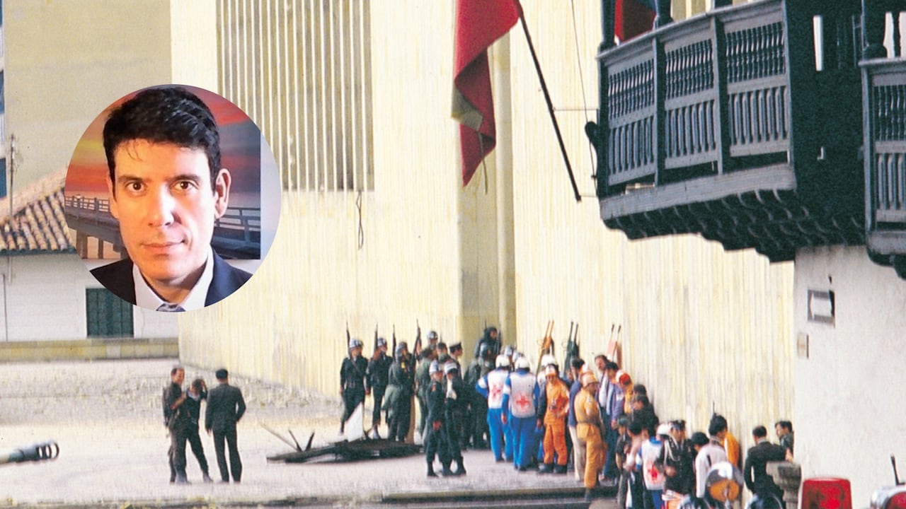 RevistaSemana's tweet card. Mauricio Gaona reiteró que el responsable del homicidio de su padre es el M-19.