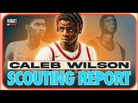 draftLab8's tweet card. Caleb Wilson Preseason Video Scouting Report | The 2026 NBA Draft’s...