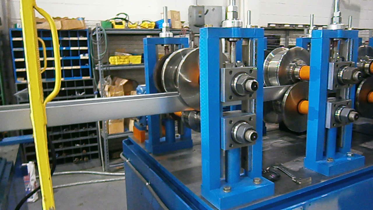 FormProcessEng's tweet card. Stiffener Stud Rollforming System