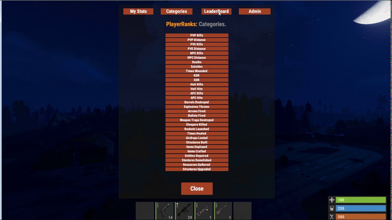 RustPlusServer's tweet card. PlayerRanks - Rust - Oxide - 1.3.6 preview - GUI Overhaul