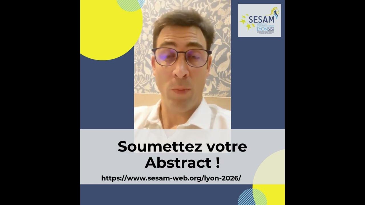 SESAMSimulation's tweet card. SESAM2026 Soumettez vos abstracts