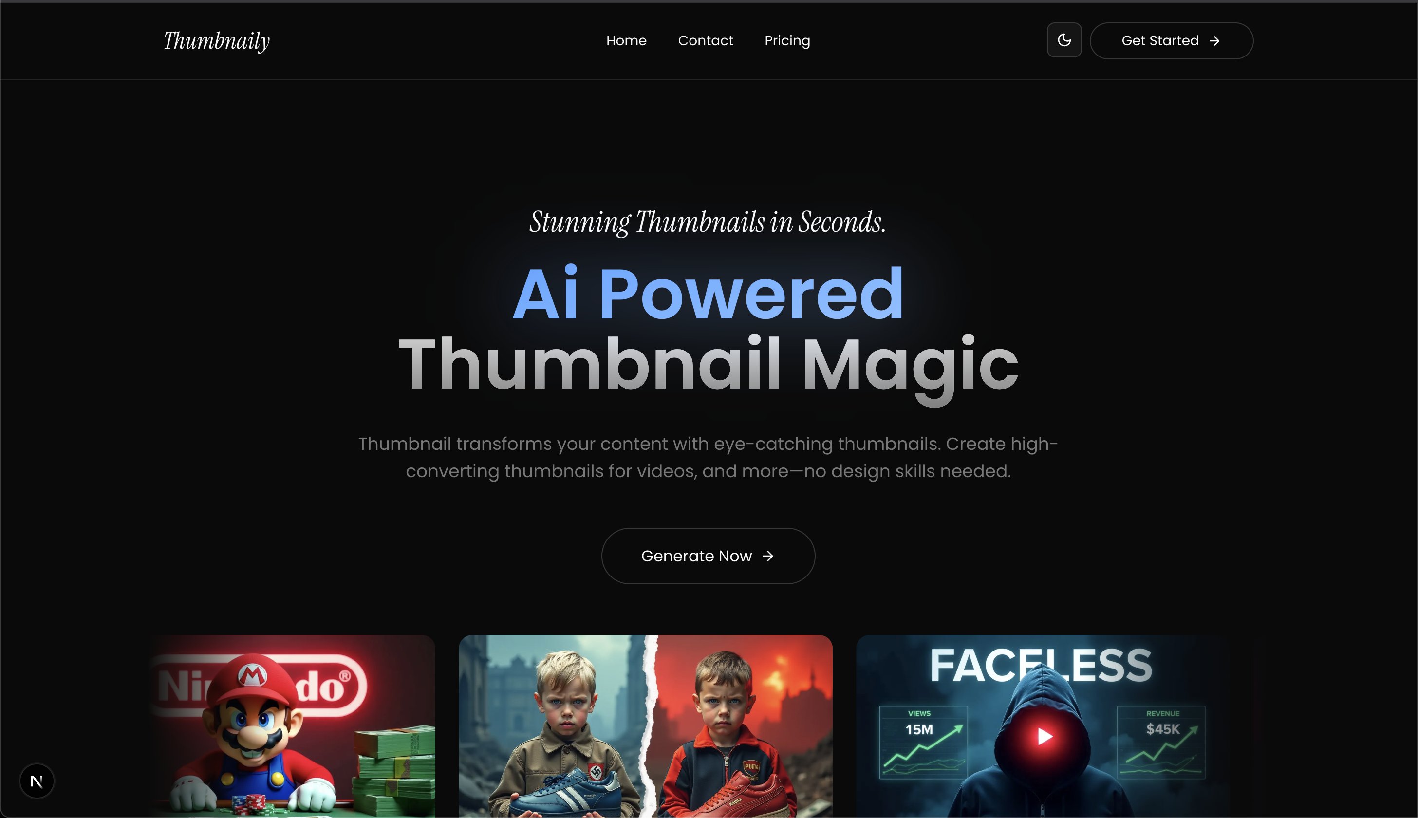 codeanuragg's tweet card. Ai thumbnaily generator.