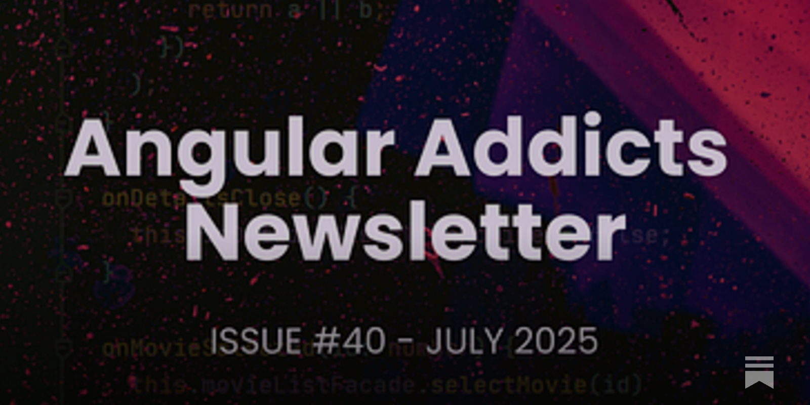 GergelySzerovay's tweet card. My favorite Angular resources of July, 2025