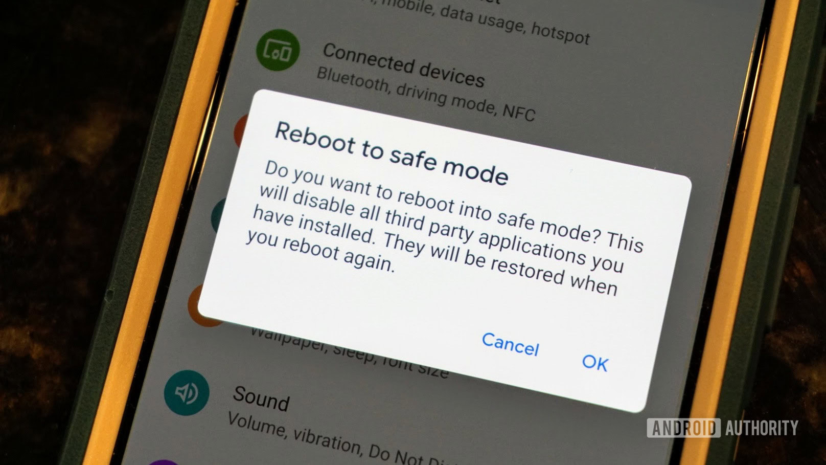 phillyfinest369's tweet card. Safe mode is a great tool that helps you find the root of your phone's issues. Here's how to enter safe mode on Android!
