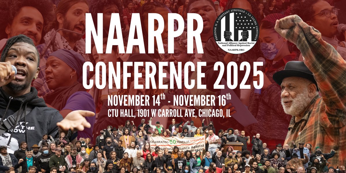 RichardBerg8's tweet card. CALL TO ACTION: BUILD THE MOVEMENT TO DEFEAT TRUMP’S AGENDA & WIN COMMUNITY CONTROL OF THE POLICE! We issue this call for our fourth National Conference since our refounding in 2019. The National...
