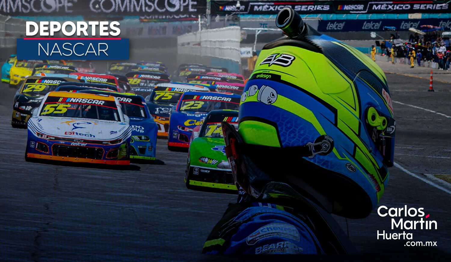 carlosmartinh's tweet card. La temporada 2025 de NASCAR México tendrá su emocionante conclusión el próximo domingo 9 de noviembre en el Autódromo Miguel E. Abed de Amozoc.