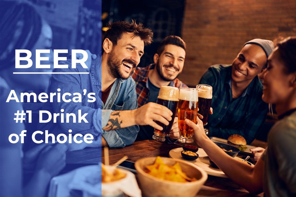 NBWA's tweet card. ALEXANDRIA, Va. – The National Beer Wholesalers Association (NBWA), the leading voice for America’s 3,000 local, independent beer distributors, celebrates the results of the latest Gallup Consumption...