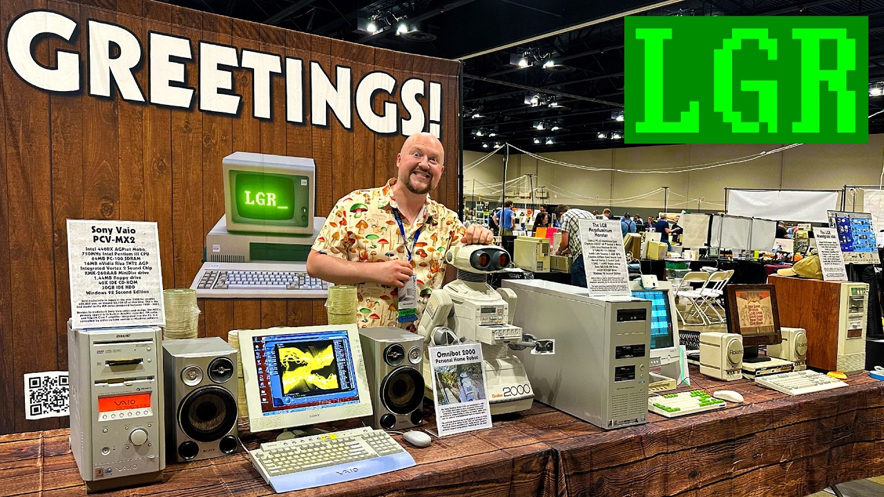PrinceWatercres's tweet card. The Largest Vintage Computer Festival Ever! VCFMW 2025