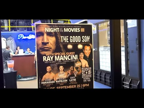 pomara_matt's tweet card. Ray "Boom Boom" Mancini attends Long Island Boxing Charities' "Night...