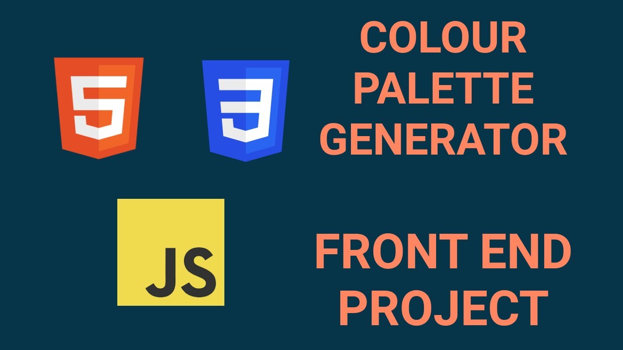 beginnerscode's tweet card. How to code a Colour Palette Generator - HTML CSS and JavaScript...