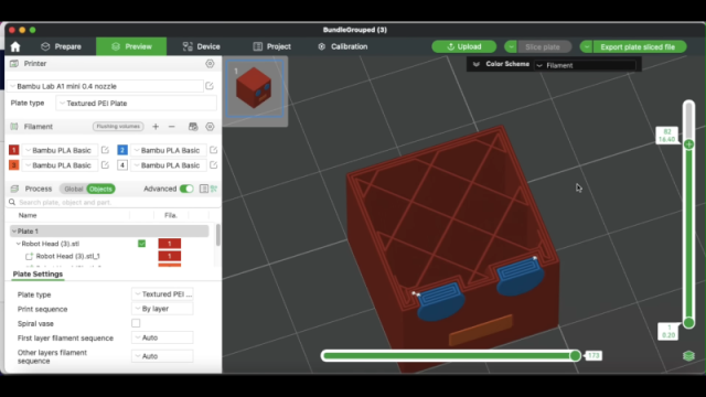 hackaday's tweet card. Tinkercad is famous for having lots of colors in the interface. But once you export an STL, that file is notoriously monochrome. If you are printing with a single color printer, no problems. But if…