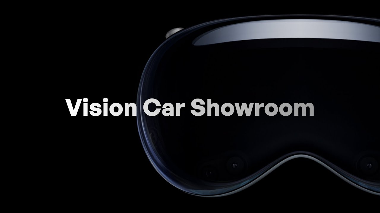 onix_technews's tweet card. Vision Car Showroom with Apple Vision Pro: VR, AR, XR Technology
