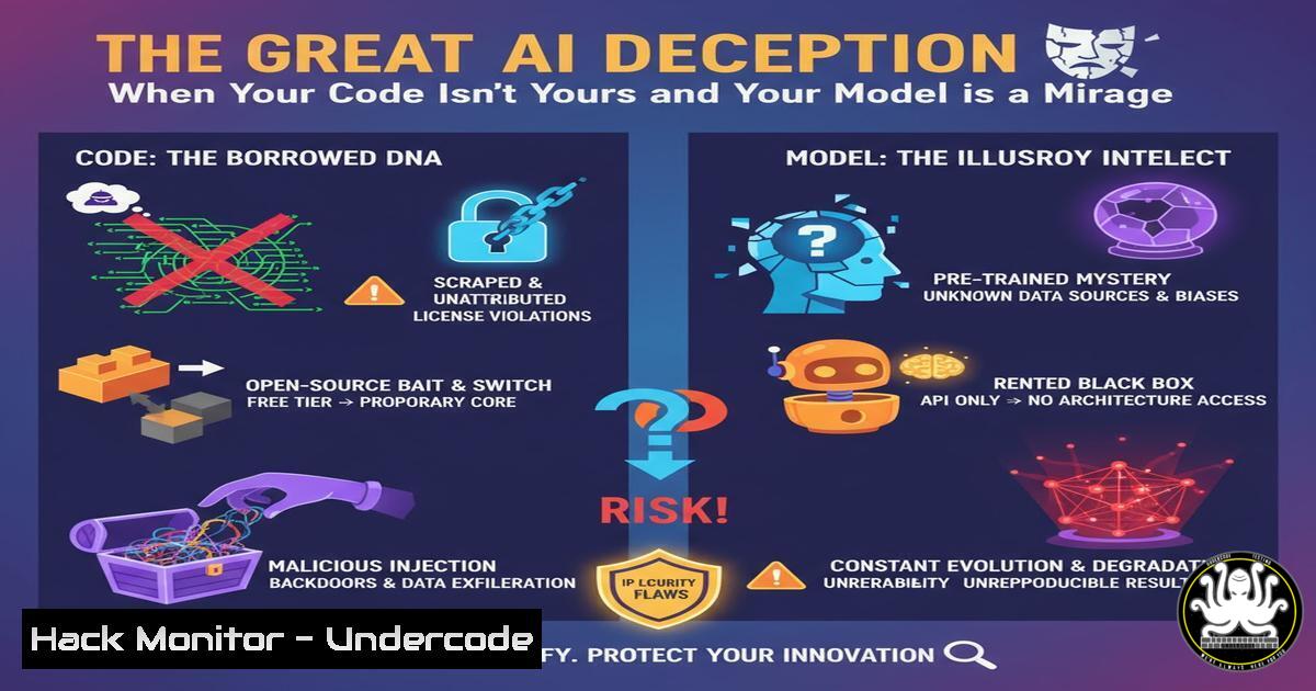 UndercodeUpdate's tweet card. The Great AI Deception: When Your Code Isn't Yours and Your Model is a Mirage - "Undercode Testing": Monitor hackers like a pro. Get real-time updates,