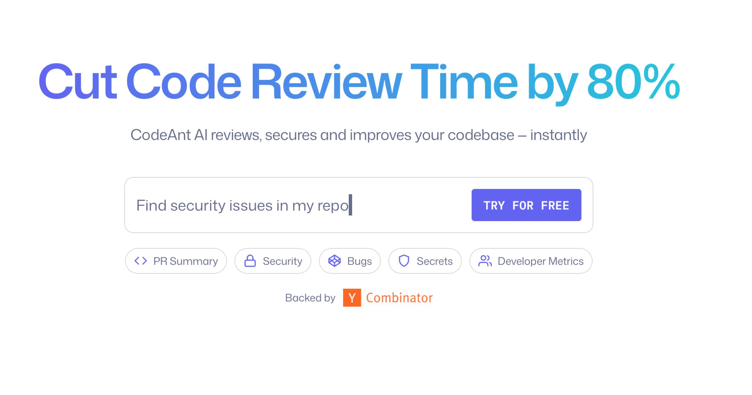 SonaliSood14's tweet card. AI code reviewer that helps teams cut manual code review time and bugs by 80%. Start your 14-days free trial today!