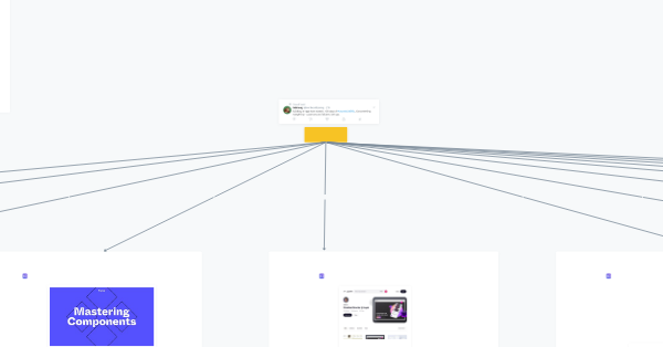 MonkeyMeaning's tweet card. Whimsical combines whiteboards and docs in an all-in-one collaboration hub.