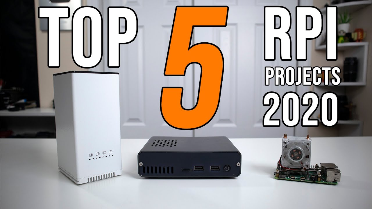 TechWizTime's tweet card. My Top 5 Raspberry Pi Projects of 2020