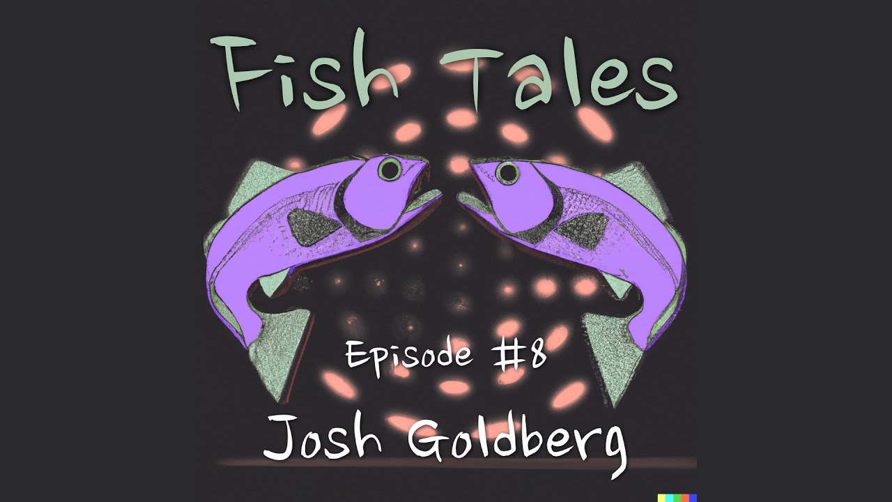 thecodewritesme's tweet card. Fish Tales #8: Josh Goldberg: TypeScript, Authoring a Book and Full...