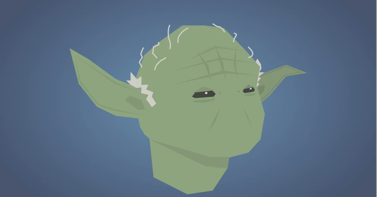 pf2ebuilder's tweet card. The 900 year old Jedi Master who now lives exiled in the swamp. Wield his Forceful build in Pathfinder 2e!