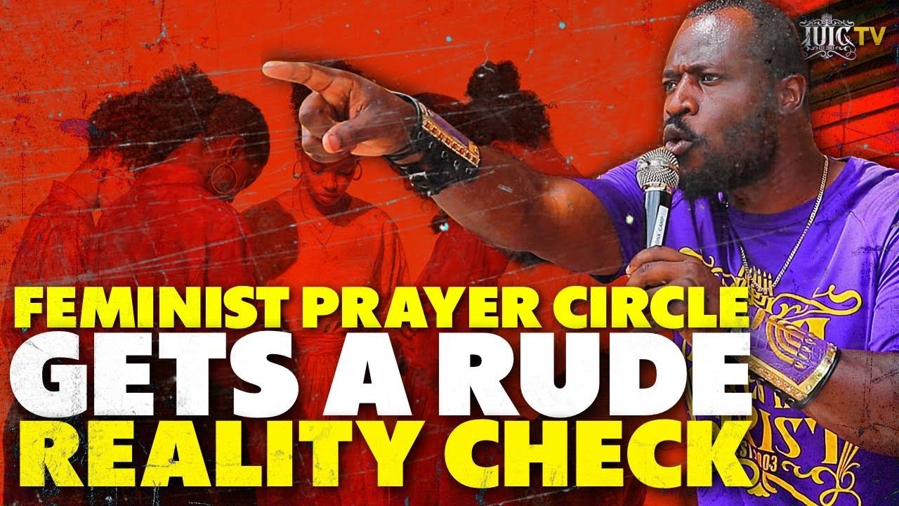 Dnipro_1's tweet card. FEMINIST Prayer Circle Gets A RUDE Reality Check‼️
