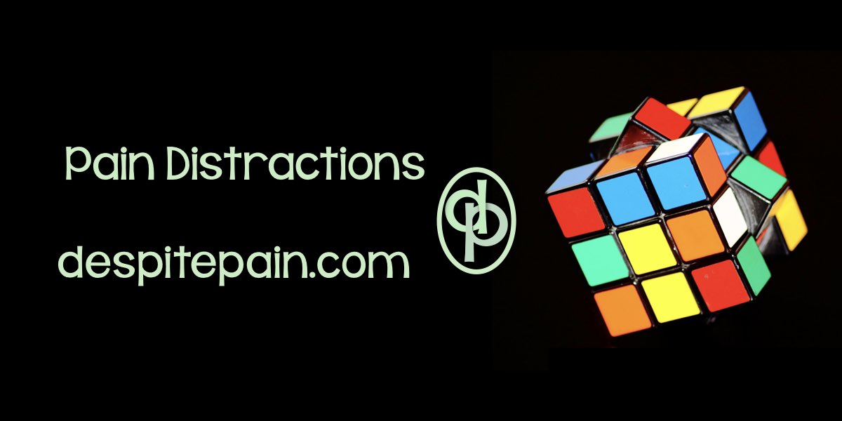 APainPrincess's tweet card. There are easily accessible ways to distract yourself from pain like watching tv, reading or playing games. Here are more great suggestions.