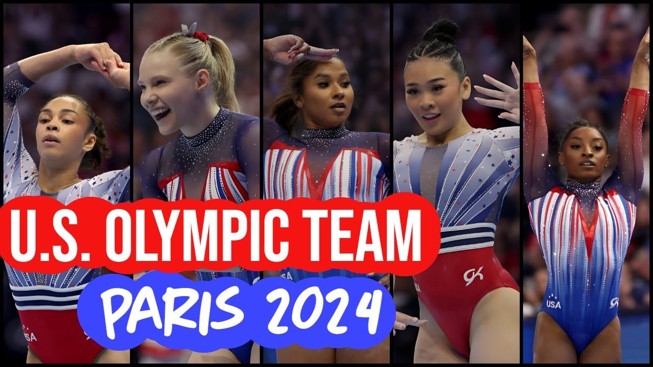 Gymnastly's tweet card. Gymnastics - US Olympic Team for Paris 2024