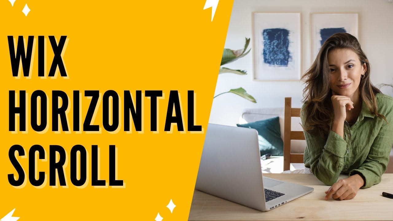 MarinaLotaif's tweet card. Wix Horizontal Scroll Hacks That Will Change Your Wix Website Forever...