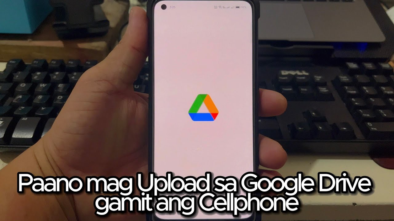richard_alona's tweet card. Paano mag Upload sa Google Drive gamit ang Cellphone
