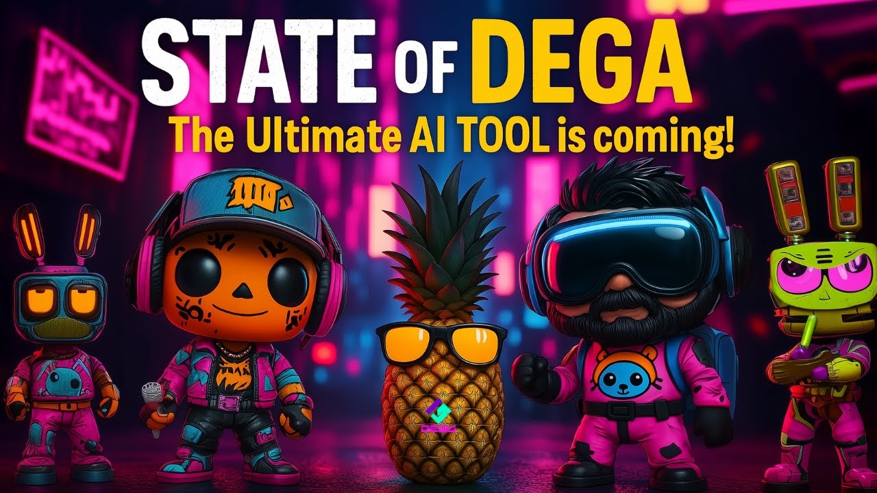 DEGA_org's tweet card. AI Evolution and DEGA Developments March 2025