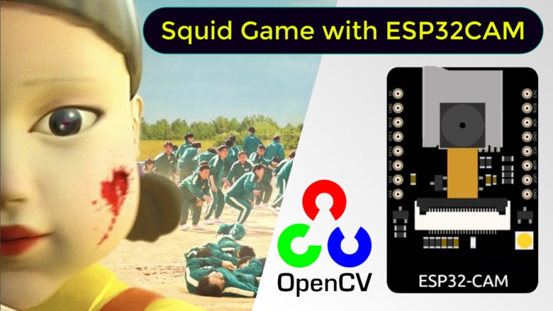 how2electronics's tweet card. Overview In this article, we will develop a Motion Detection project based on Squid Game using ESP32 CAM & OpenCV. With the help of the Python program and