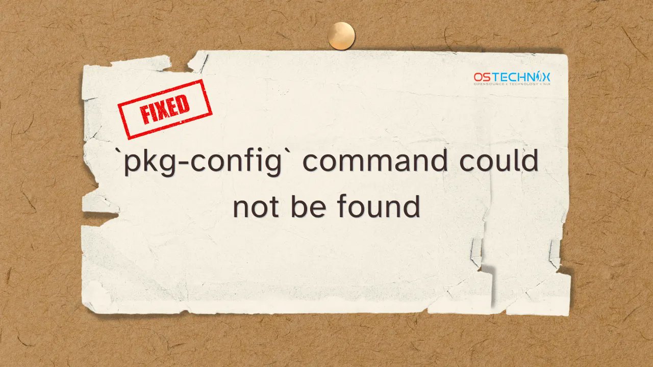 jccall80's tweet card. When you setup Simple HTTP Server, you may encounter with "pkg-config command could not be found" error in Debian. Here's how to fix it.