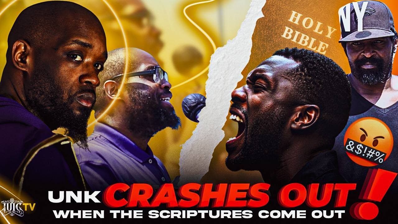 Dnipro_1's tweet card. Unk Crashes Out When The Scriptures Come Out! #iuic #trending #viral...
