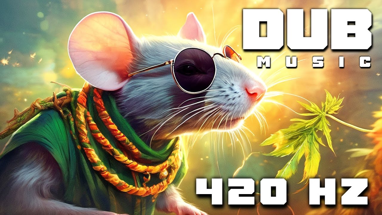 vandergoog's tweet card. Rat In The Kitchen | 420 Hz Dub Music | S A T I V A - P O W E R |