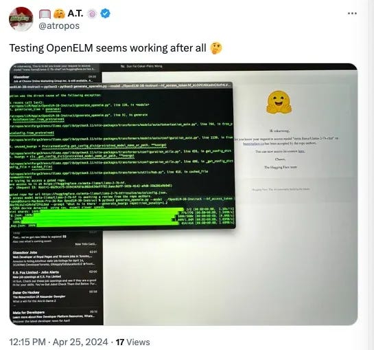 techstackinfo's tweet card. Today, Apple has made a groundbreaking announcement.