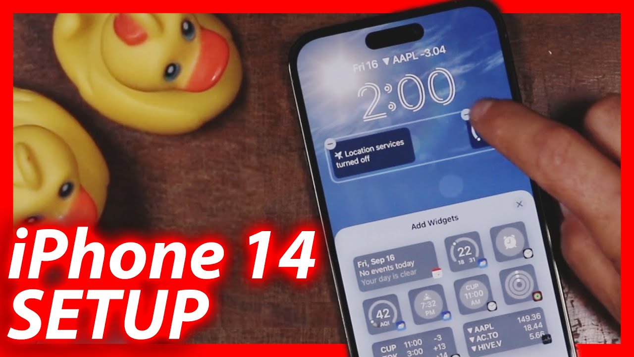 DanDePenta's tweet card. How To Setup The iPhone 14 Pro Max Tutorial - How To Setup A New...