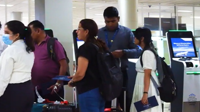 NewsWireLK's tweet card. Twenty (20) new self-check-in kiosks have been introduced at the Katunayake Airport, aiming to streamline the check-in process and reduceContinue Reading