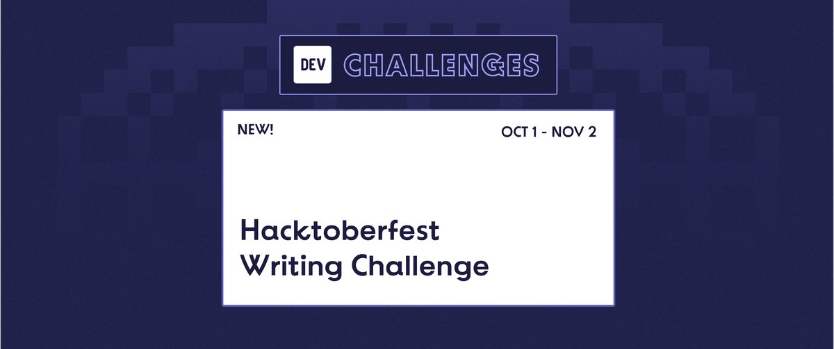 highcenburg's tweet card. 2025 Hacktoberfest Writing Challenge