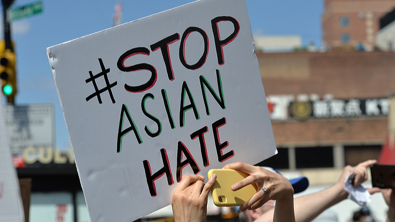 MyNews366's tweet card. New report reveals 53% of Asian Americans faced hate in 2024 as federal funding cuts jeopardize community support systems.