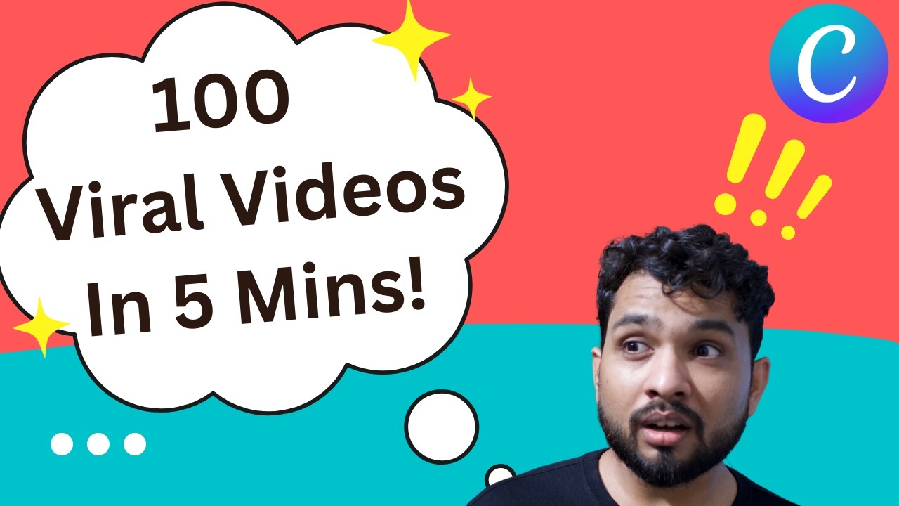 the_coding_bus's tweet card. How to Create 100 Bulk Shorts in 5 Minutes with Canva