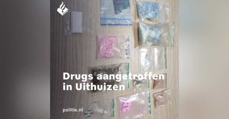Politie pakt drugsdealer in Uithuizen
