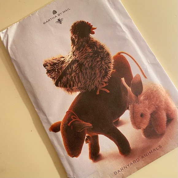 nellizbellie's tweet card. Discover the charming Barnyard Animals pattern. Make these yours by sewing delightful brown plush toys bring a touch of rustic charm to any home decor.