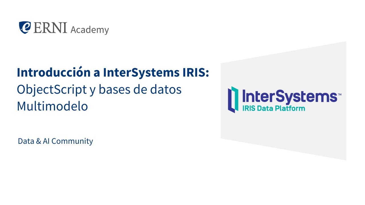 ERNI's tweet card. Introducción a InterSystems IRIS