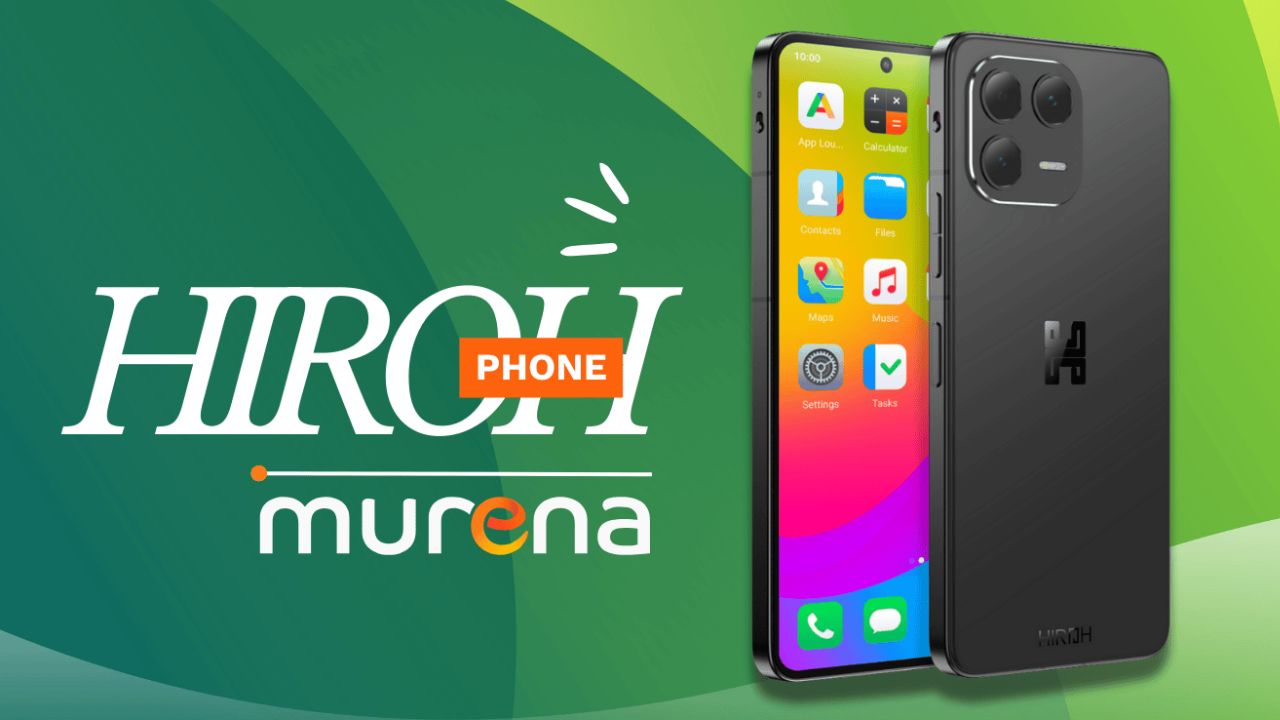 TechLatestOff's tweet card. The HIROH Phone is a privacy-focused smartphone with hardware kill switches and a de-Googled Android OS. Pre-order now for $99.