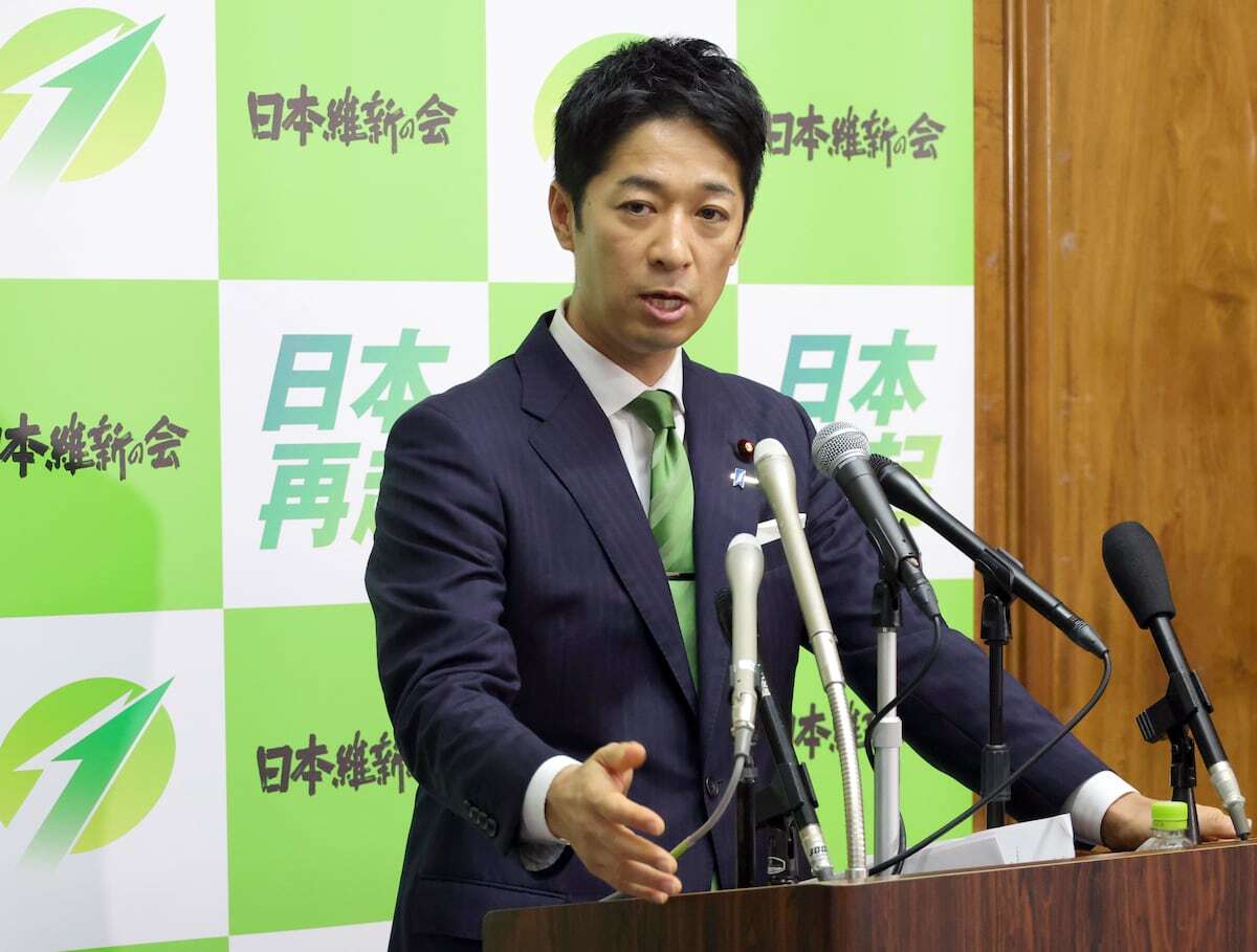 fumi_fuji's tweet card. 日本維新の会の連立政権参加にあたってメディアでの露出を高めているのが、藤田文武共同代表（44）＝衆院大阪12区＝だ。自民党との連立協議では、維新側の責任者として12の政策項目を盛り込んだ連立政権合意
