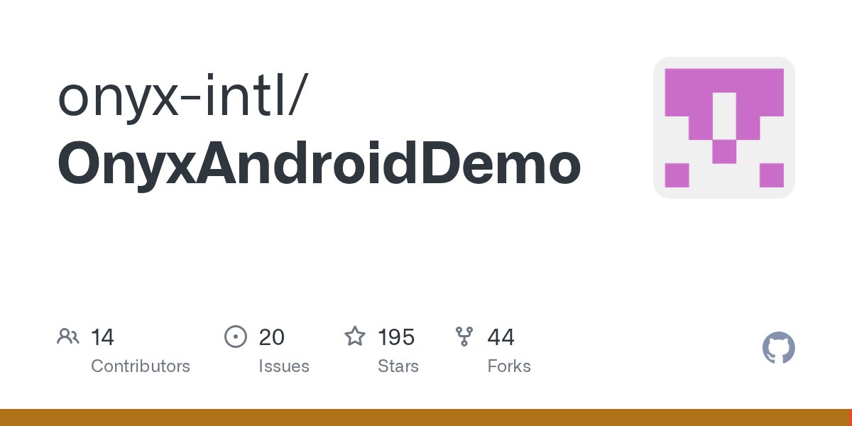 oss_java's tweet card. Contribute to onyx-intl/OnyxAndroidDemo development by creating an account on GitHub.