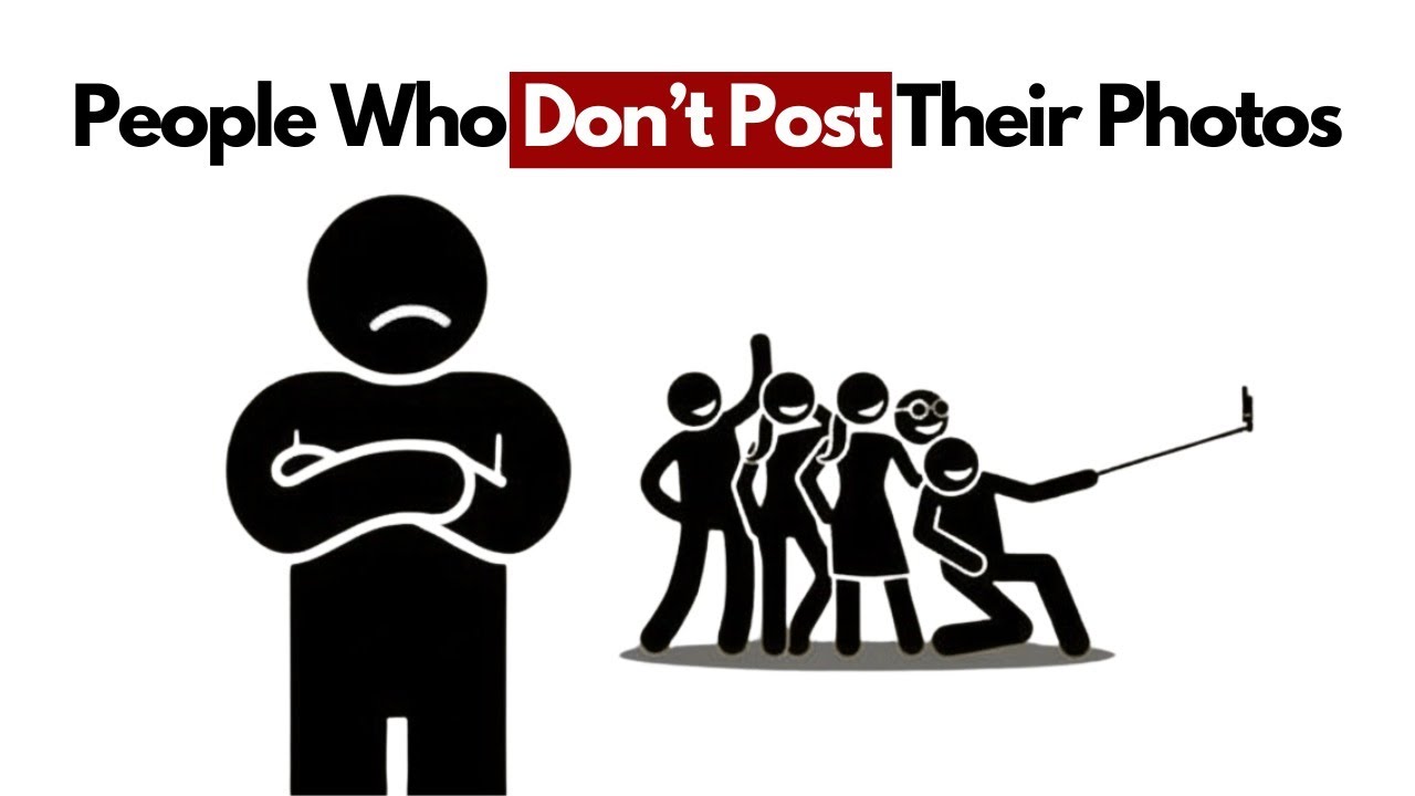 MsTechNotFancy1's tweet card. Psychology of People Who Don't Post their Photos on Social Media