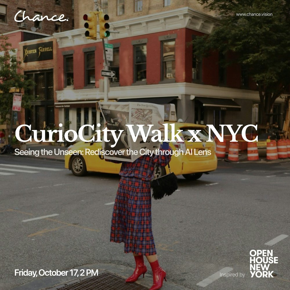Royalty781's tweet card. New York is full of stories hiding in plain sight. Inspired by Open House New York, join us for a 1-hour city walk where your phone becomes your museum guide. With Chance AI, you’ll snap, learn, and...
