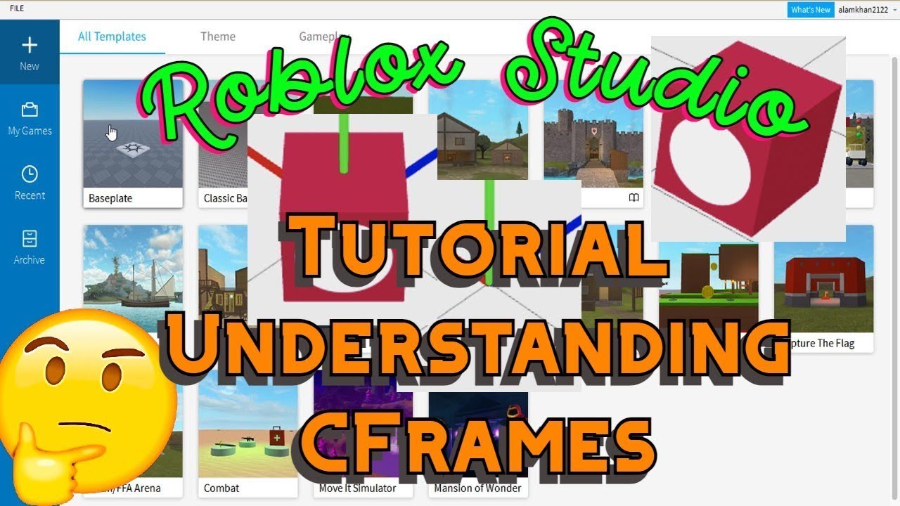 zubu21's tweet card. Roblox Studio Tutorial Understanding CFrames